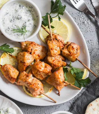 Yogurt Chicken Skewers