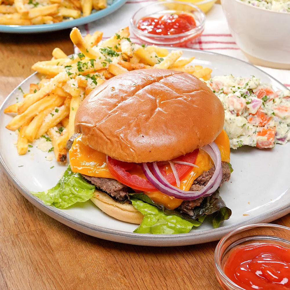 All-American Grilled Burgers