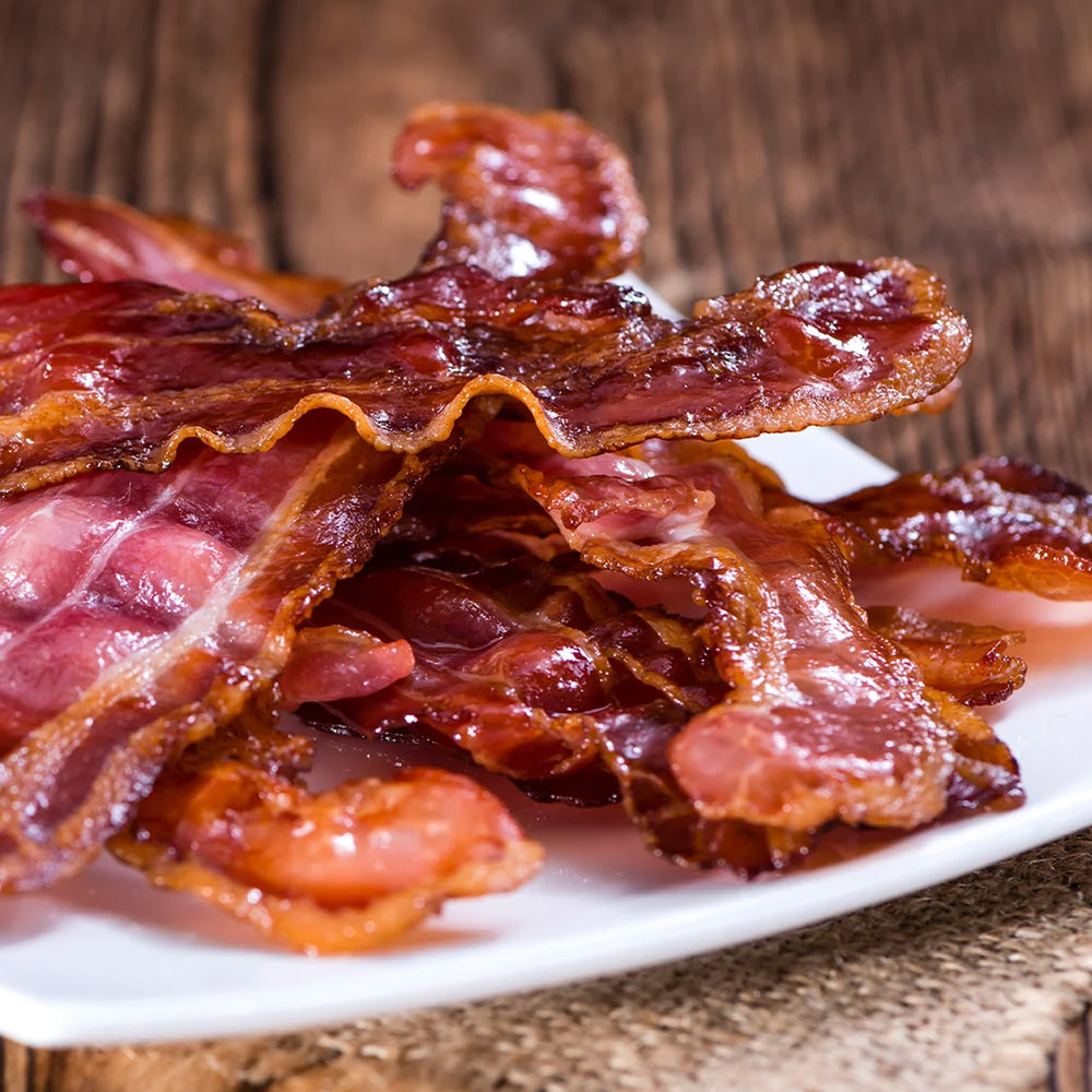 Air Fryer Bacon - BBQ Infused