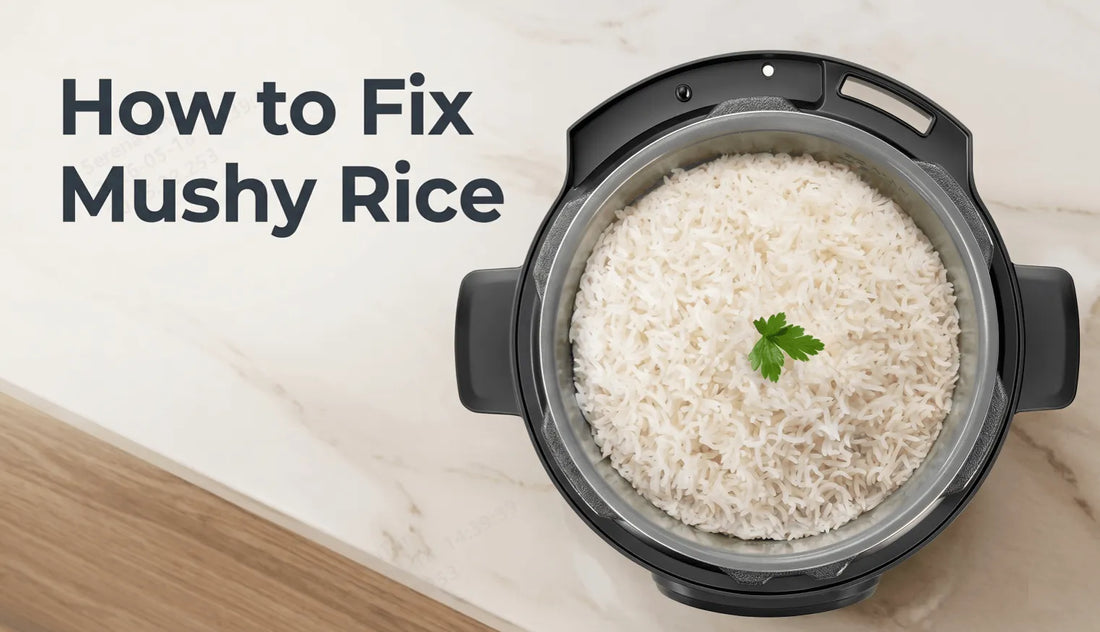 Grey Mushy Rice How to Fix Mushy Rice: 5 Easy Fixes & Prevention Tips – COSORI