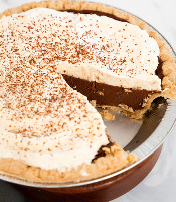 Chocolate Pot De Crème Pie