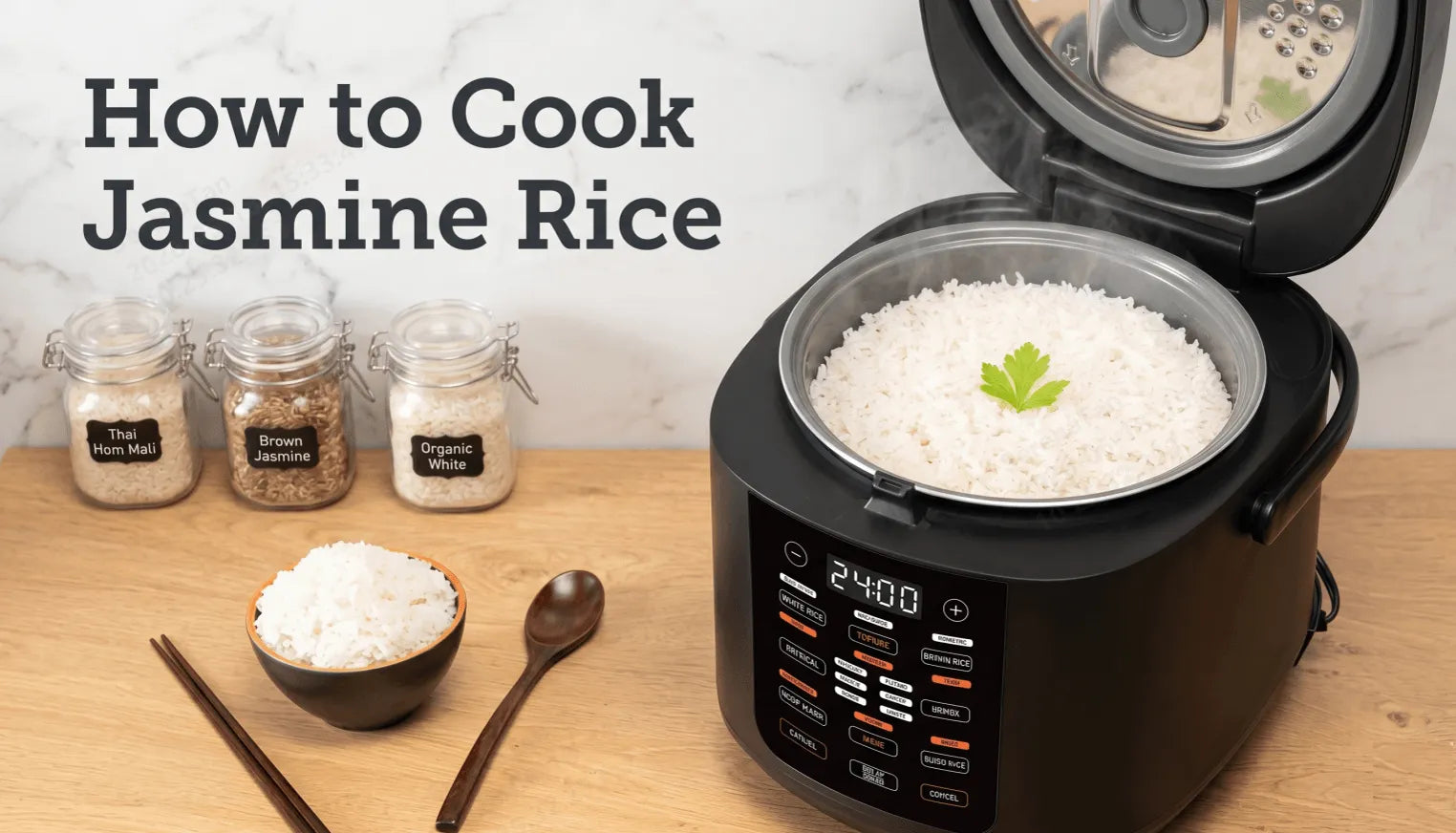 How to Cook Jasmine Rice