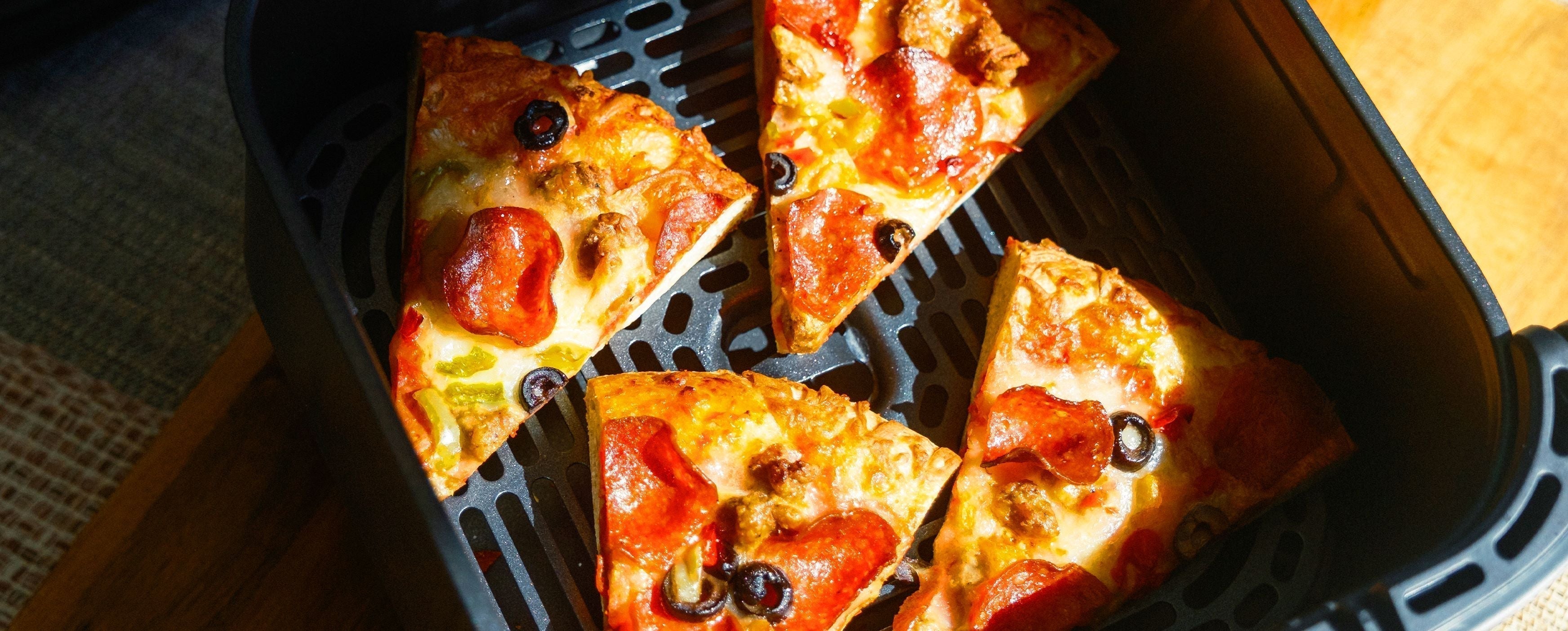 Cosori reheating guide pizza