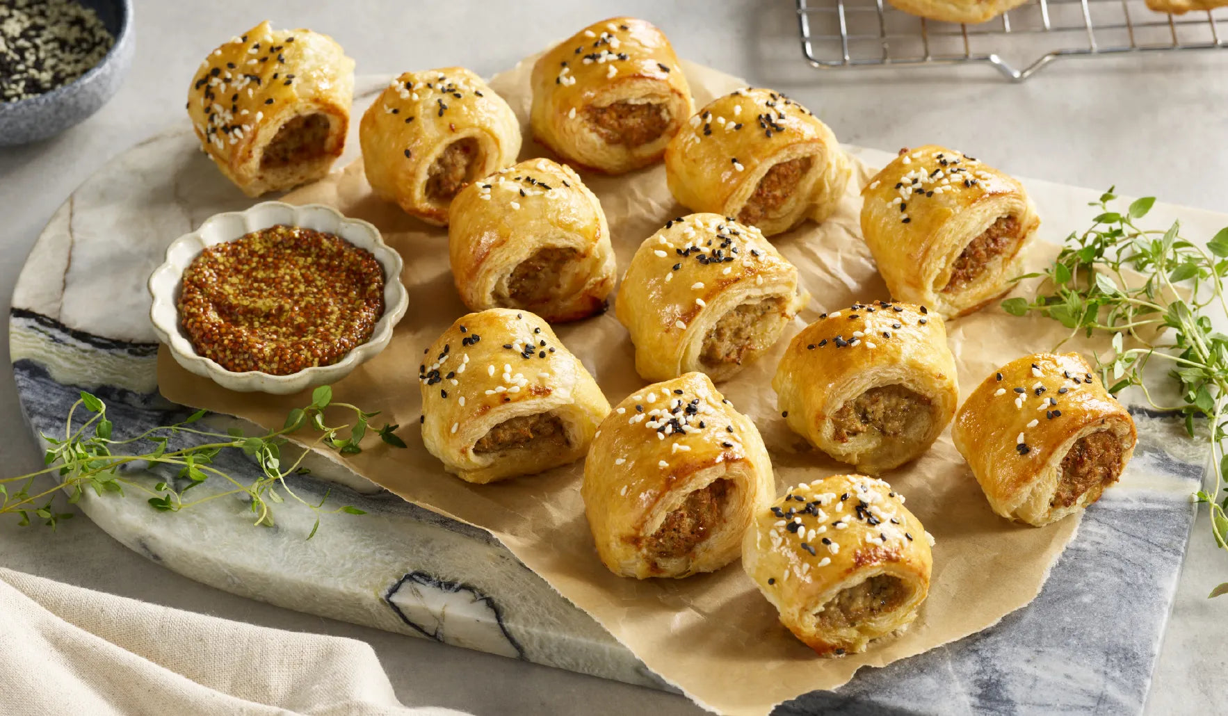 Turkey Sausage Rolls