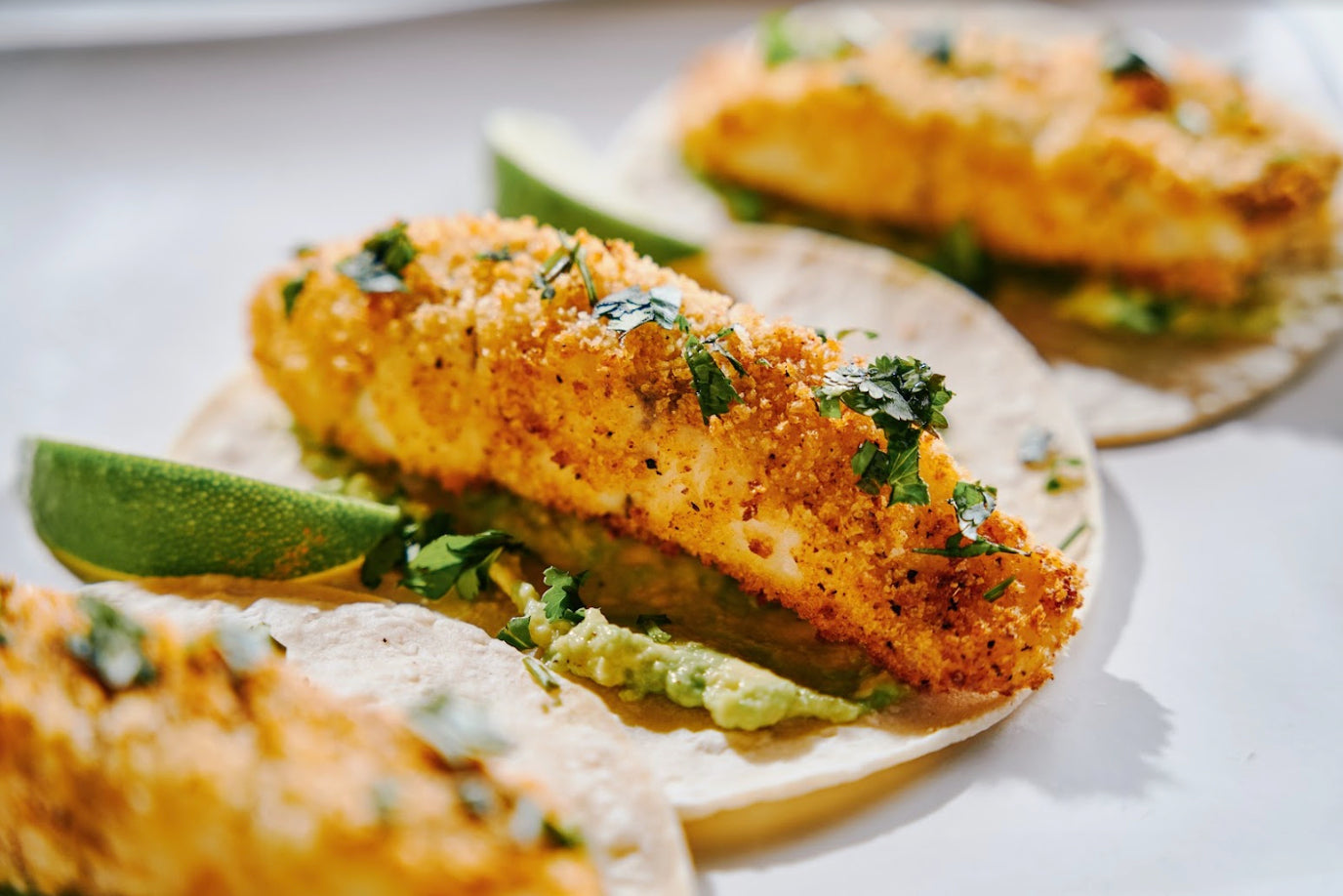 Air Fryer PankoCrusted Fish Tacos COSORI