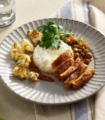 Tandoori Chicken & Cauliflower Bake