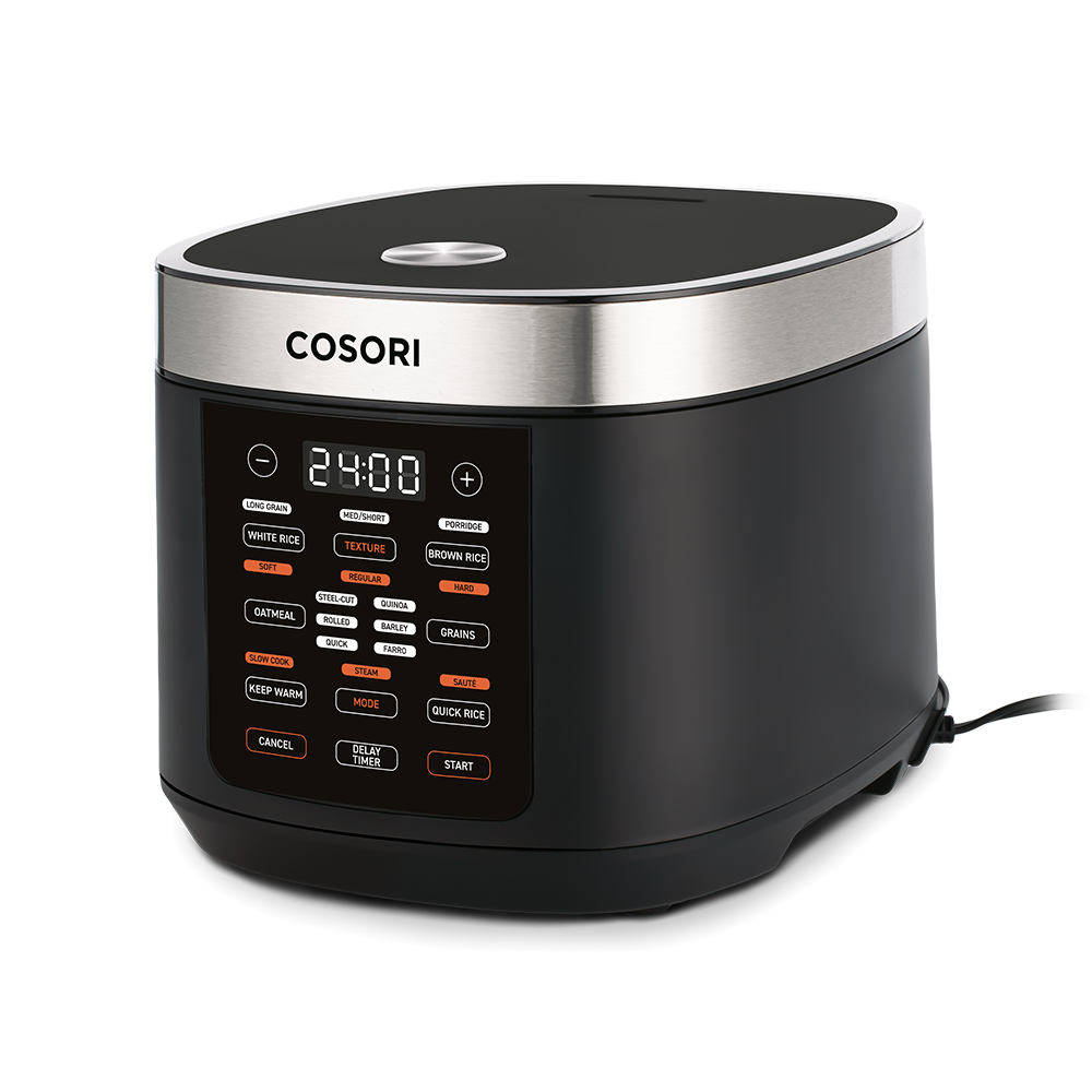 COSORI® 5.0-Quart Rice Cooker - 5.0-Quart Rice Cooker - angled view