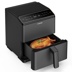 COSORI Dual Blaze Smart Air fryer Unboxing, Cosori Dual Blaze Smart  Airfryer features 360 ThermoIQ Technology that cooks your food 2x faster  than traditional oven. It has dual heating elements that