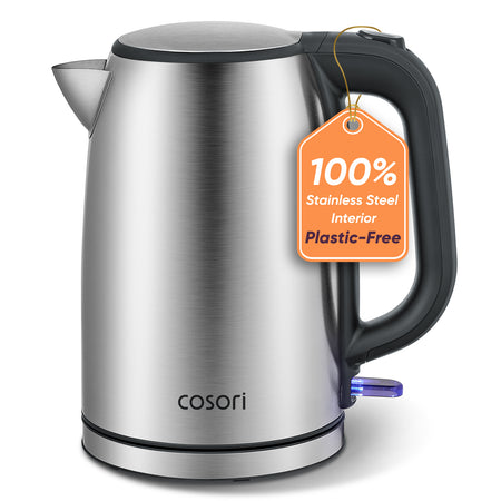 COSORI 1.7L stainless steel electric kettle SE152 fast boiling tea kettle