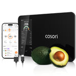 COSORI NutriLens smart food nutrition scale with avocado