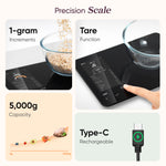 COSORI NutriLens smart nutrition scale with 1 gram precision and USB-C charging