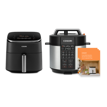 TurboBlaze™ 6.0-Quart Air Fryer & 6.0-Quart Pressure Cooker Bundle