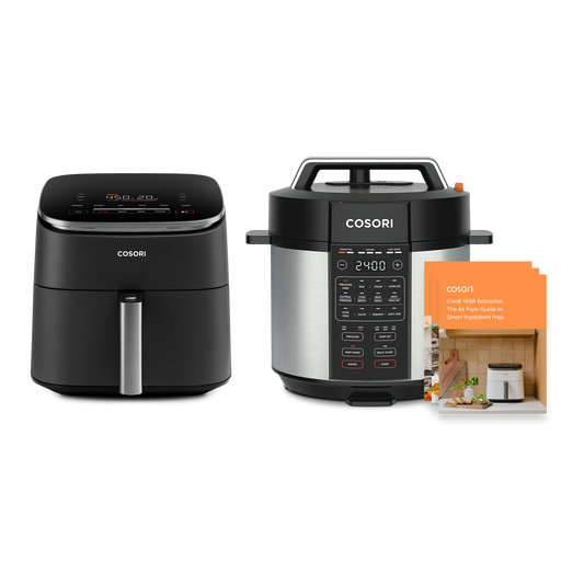 TurboBlaze™ 6.0-Quart Air Fryer & 6.0-Quart Pressure Cooker Bundle