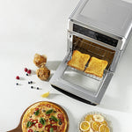 COSORI 13-Quart Air Fryer Oven using wire rack to cook food inside oven
