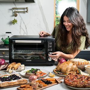 Deluxe XLS 32qt Toaster Oven with Air Fryer Function - Deluxe XLS 32qt Toaster Oven with Air Fryer Function