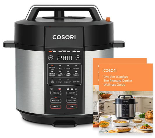 6.0-Quart Pressure Cooker & Wellness Guide Bundle