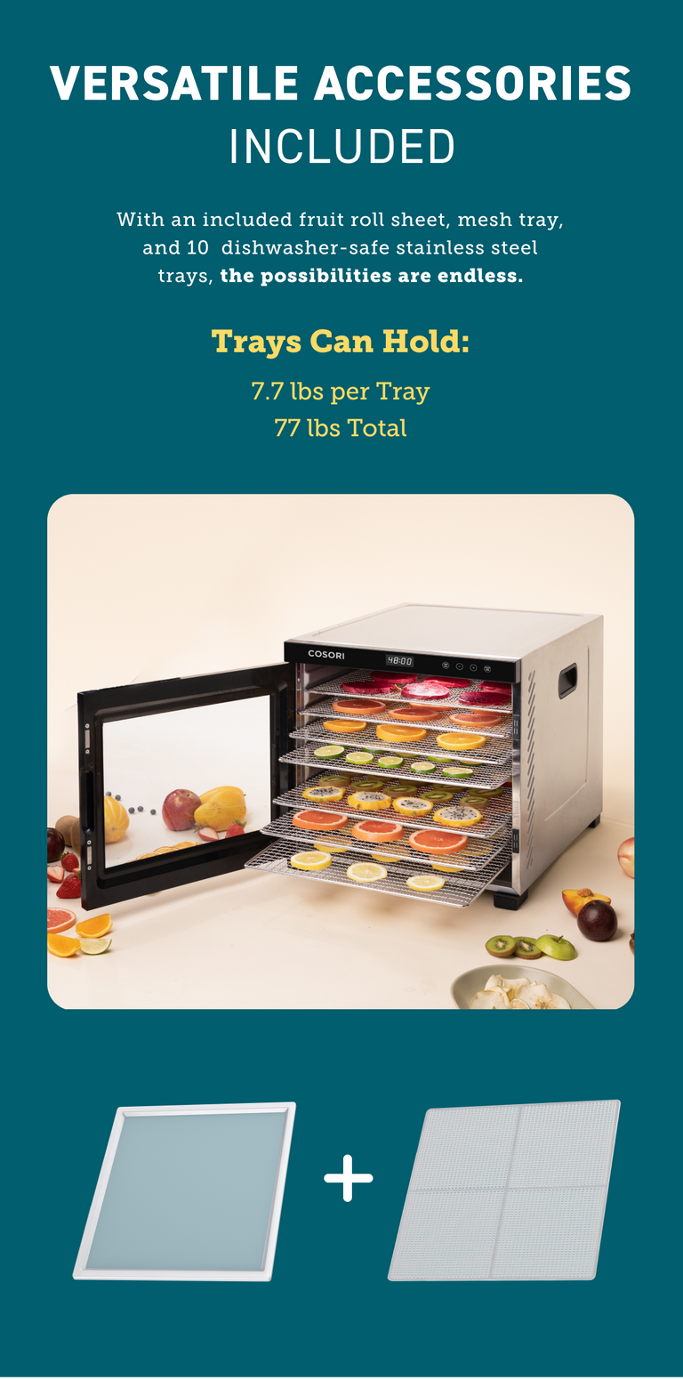 COSORI Premium 10-Tray Dehydrator