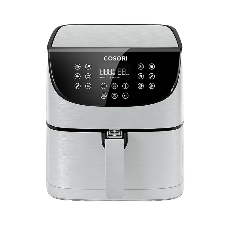 COSORI Small Air Fryer, 2L, Led Touch-control Display, 900W, 53% Faster,  Nonstick and Dishwasher Safe, 30 Online Recipes, Low Noise, 97% Less Oil