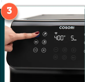 COSORI Pro II 5.8-Quart Smart Air Fryer Dark Gray KAAPAFCSSUS0088Y
