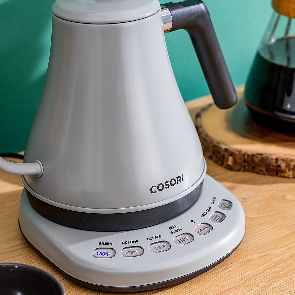Cosori Smart 0.8L Gooseneck Electric Kettle Black  - Best Buy