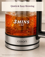 COSORI 1.7L Electric Kettle with Tea Infuser & Temperature Control