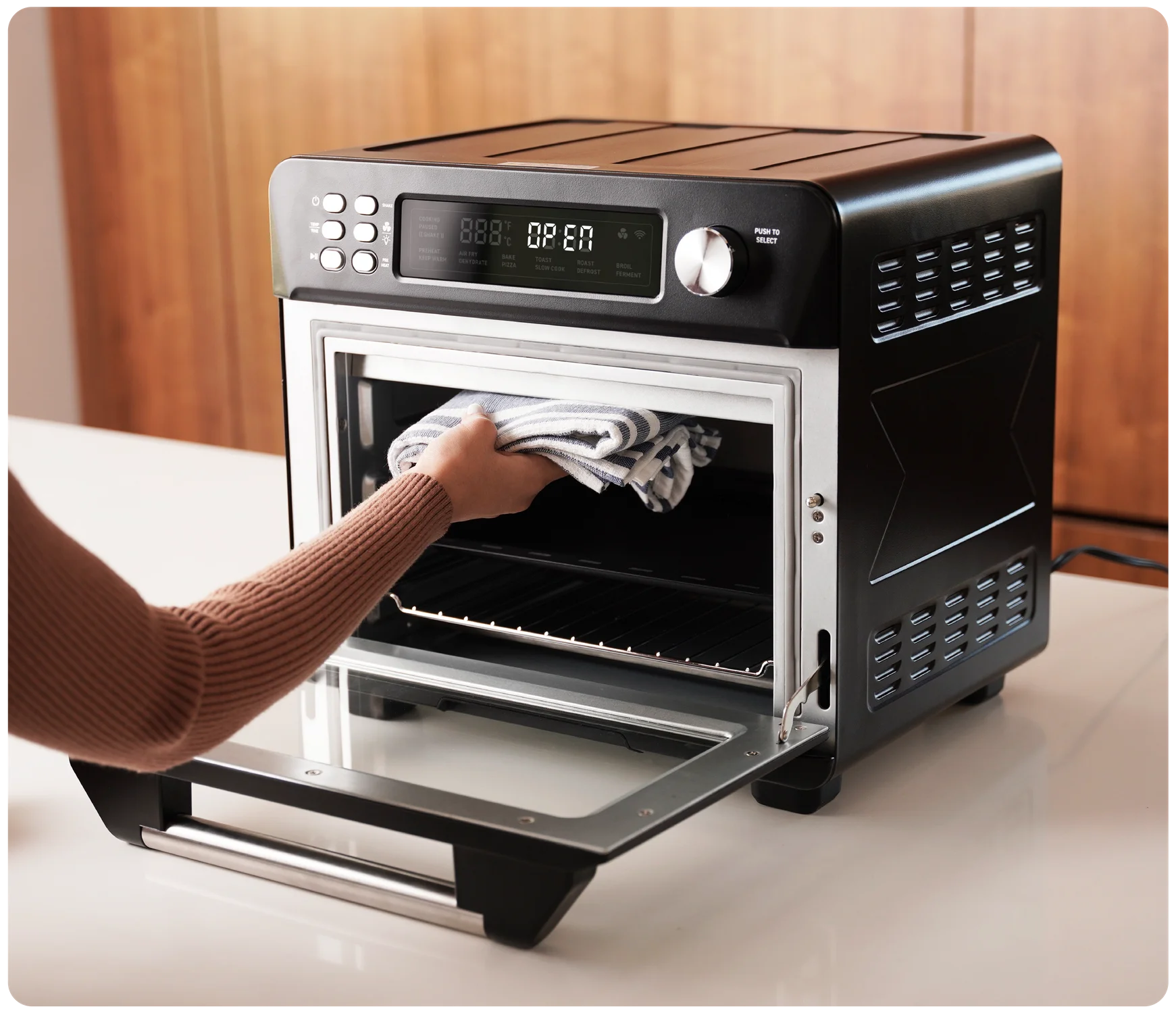 Cosori CS100 Smart Toaster Oven Air Fryer Combo - Macy's