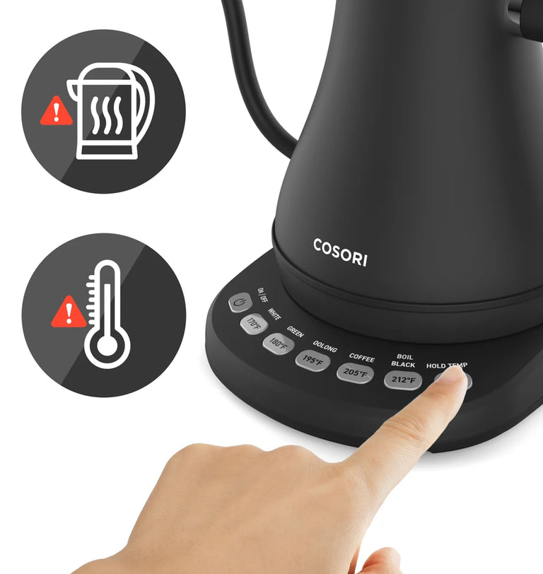 Cosori Smart Electric Gooseneck Kettle Review - Time for Smart Tea? - The  Gadgeteer