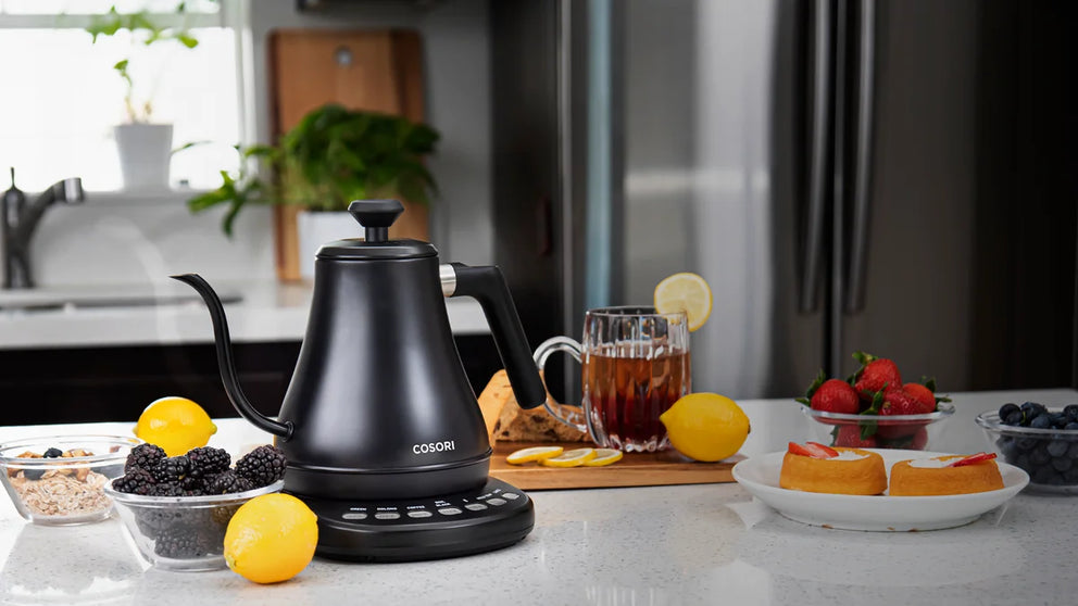 Cosori CS108-NK Smart Electric Gooseneck Kettle (Black) for sale