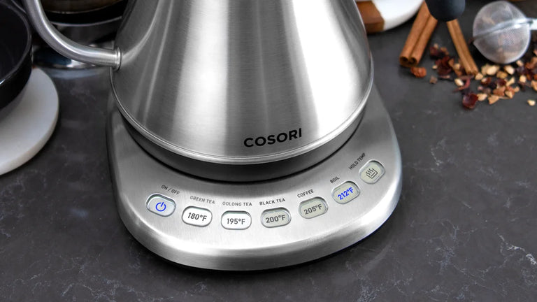 COSORI Electric Gooseneck Kettle Smart Bluetooth with Variable Temperature  Control&Coffee Mug Warmer & Mug Set, Beverage Cup Warmer