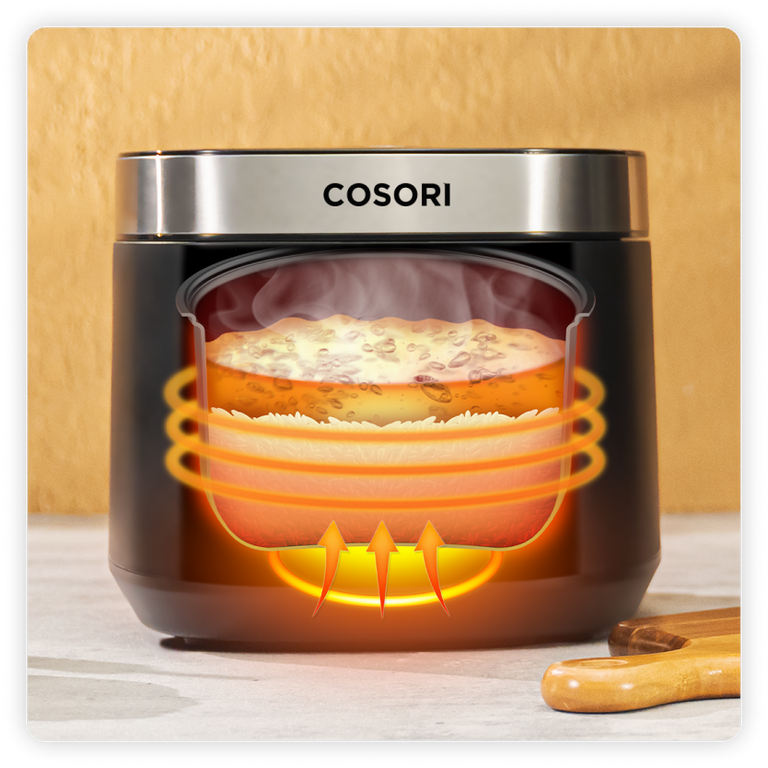 Best Buy: Cosori 5.0-Quart Rice Cooker Black KAAPRCCSNUS0005Y