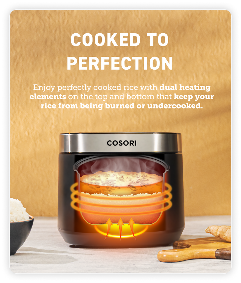 5.0-Quart Rice Cooker – COSORI