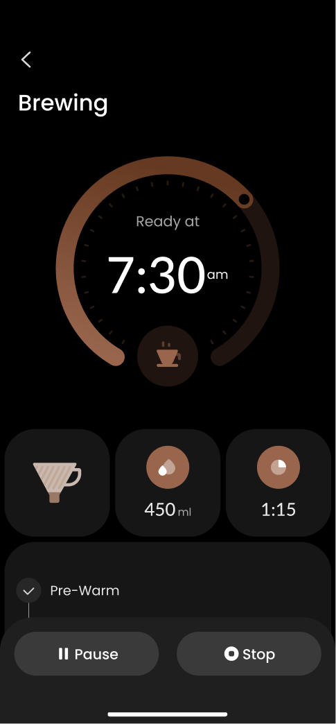 App screen