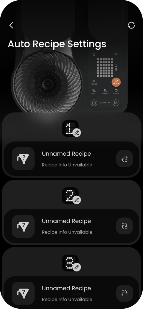App screen