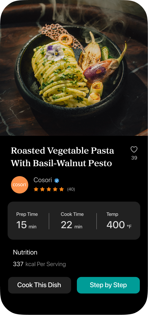 Recipe screenshot
