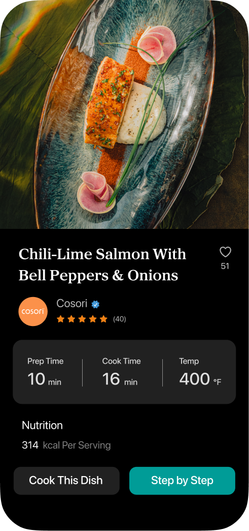 Recipe screenshot