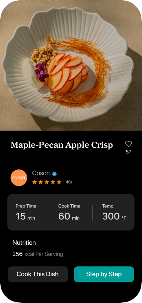 Recipe screenshot