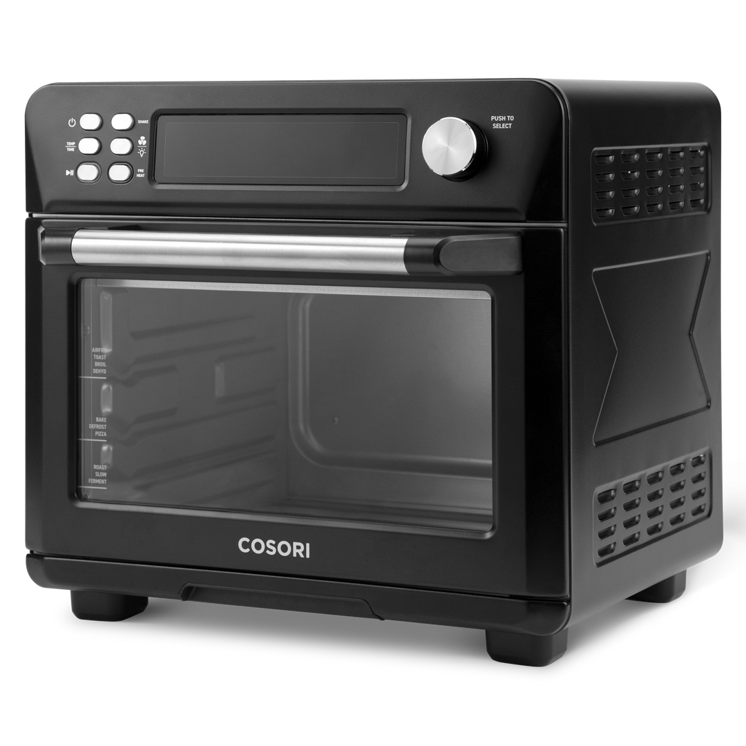 COSORI 12-in-1 Air Fryer Toaster Oven Combo, Airfryer Rotisserie Convection  Oven Countertop, Bake, Broiler, Roast, Dehydrate, 100 Recipes & 6