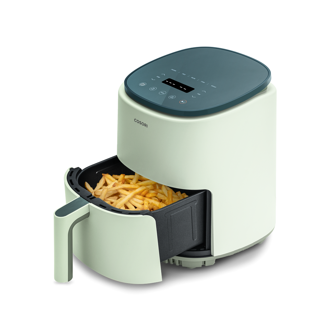 Introducing the all-new COSORI Lite 2.1-Quart Mini Air Fryer. With 4  versatile cooking functions and 4 vibrant colors, the Lite Mini proves…