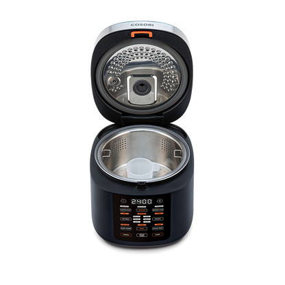 5.0-Quart Rice Cooker - open lid view