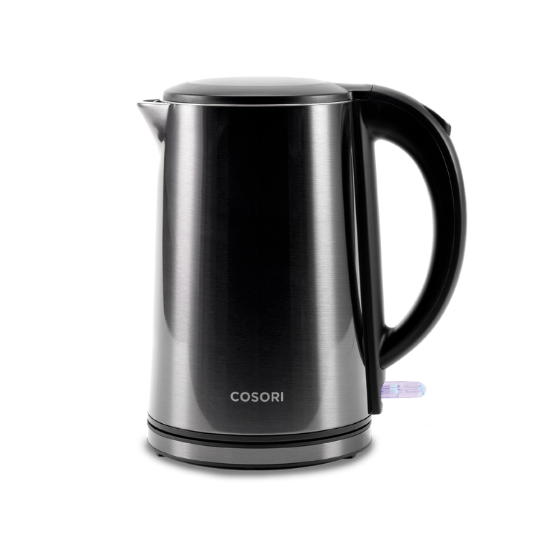 COSORI's glass/stainless steel kettle with LED lighting now 25% off at $30