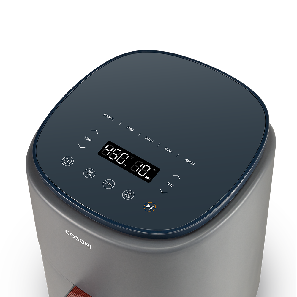 Cosori Air Fryer 4 qt, 7 Cooking Functions Airfryer, 150+ Recipes on Free App, 97% Less Fat Freidora de Aire, Dishwasher-Safe, Designed for 1-3