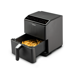 Dual Blaze® 6.8-Quart Smart Air Fryer - Dual Blaze™ 6.8-Quart Air Fryer Open Basket