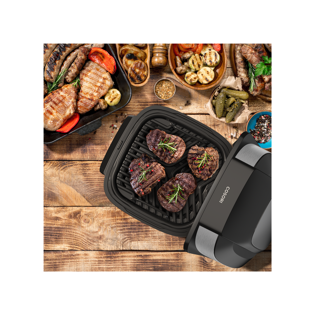 Aeroblaze® Smart Indoor Grill - VeSync Aeroblaze™ Indoor Grill Steak