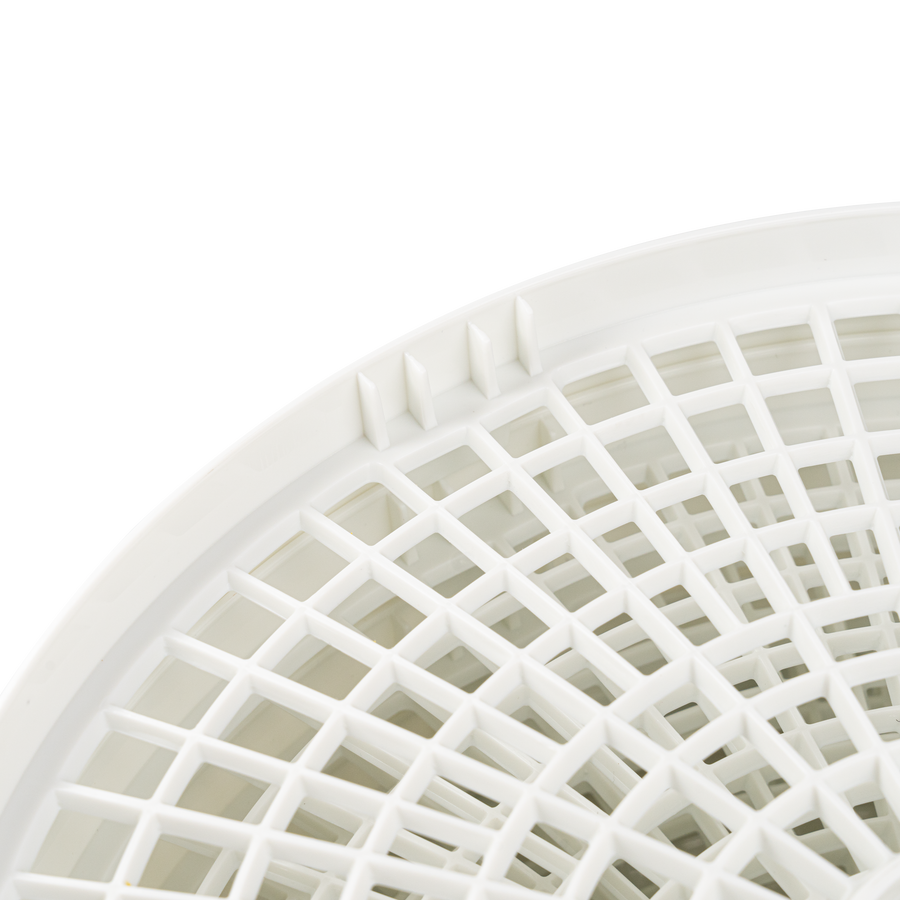 Close-up of drying tray mesh for COSORI Pioneer 5-Tray Food Dehydrator