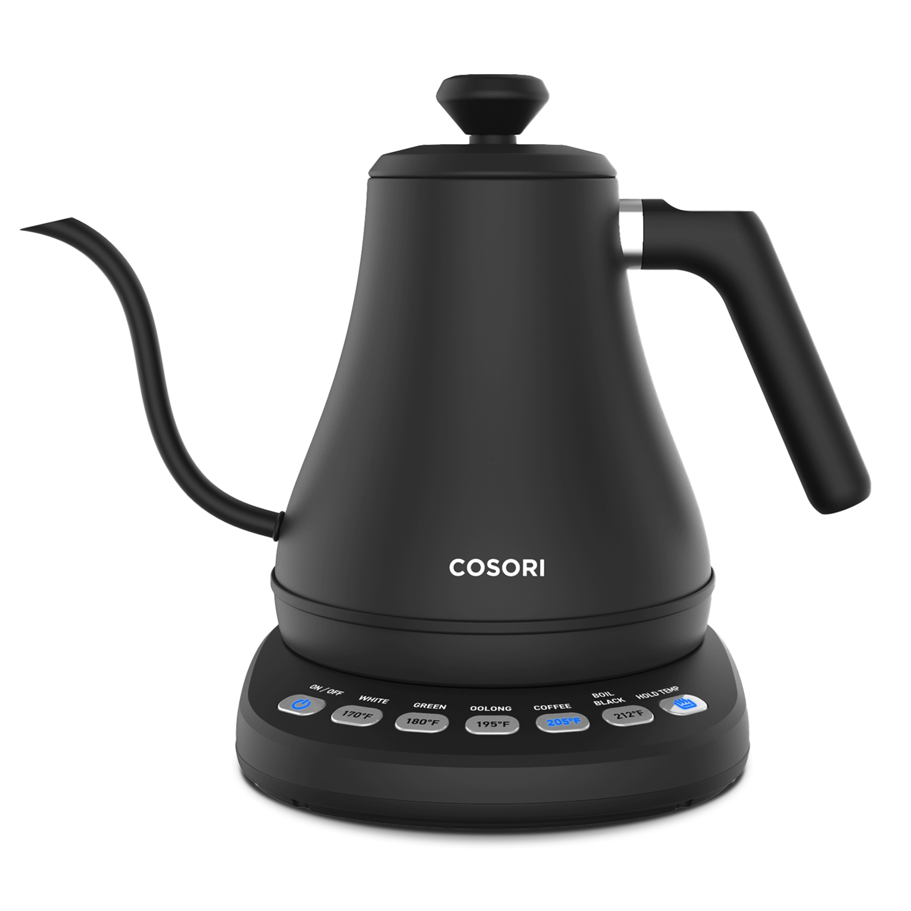 COSORI Original Electric Gooseneck Kettle with precision gooseneck spout and temperature control base
