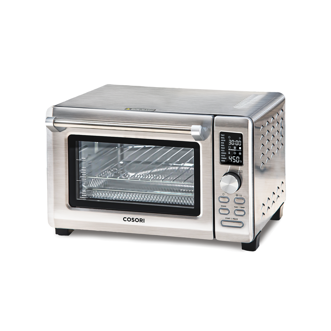 Cosori CS125 6-Slice Stainless Steel Convection Toaster Oven with  Rotisserie (1800-Watt) in the Toaster Ovens department at