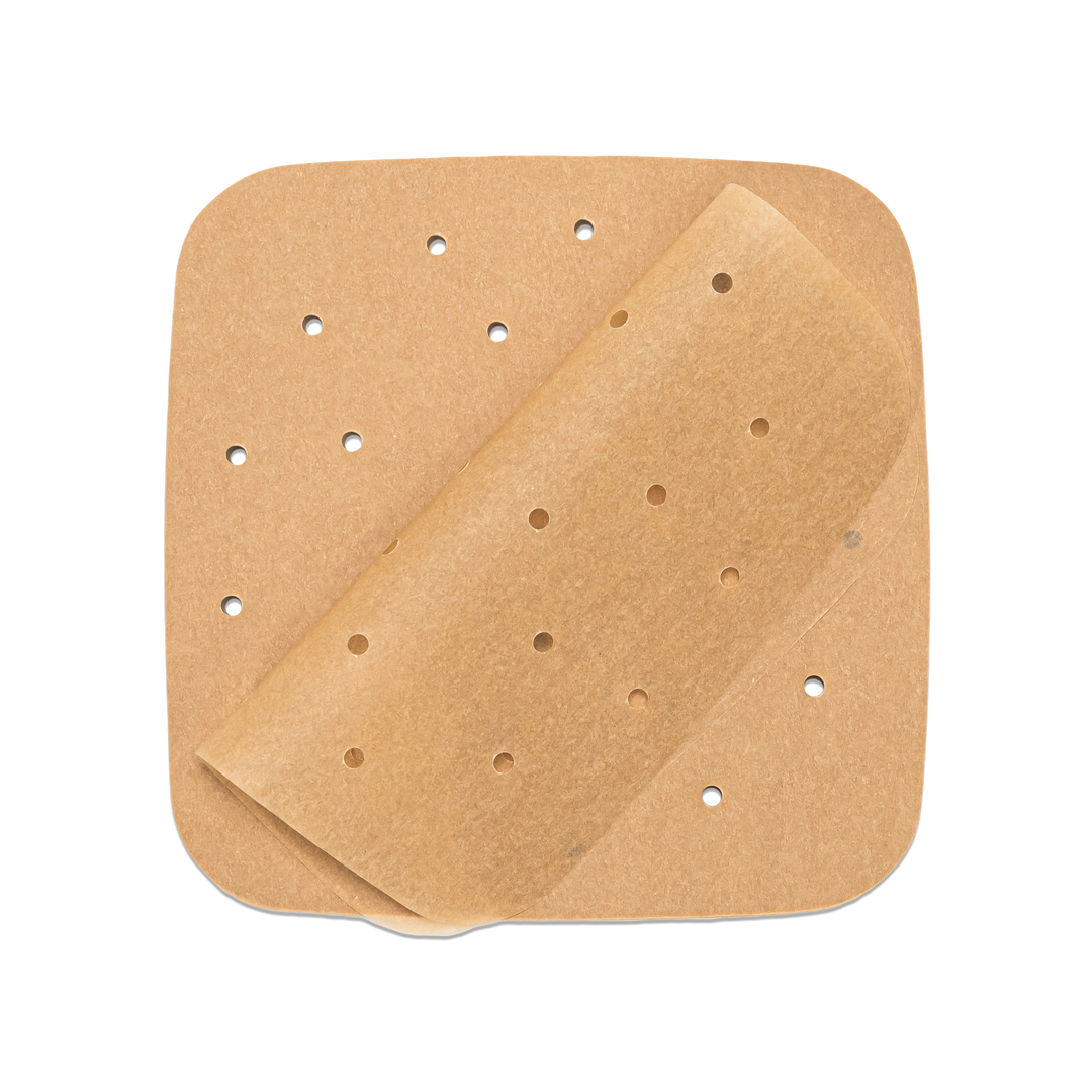 Large Air Fryer Disposable Paper Liners Square 6.5/8 Inch, for 5