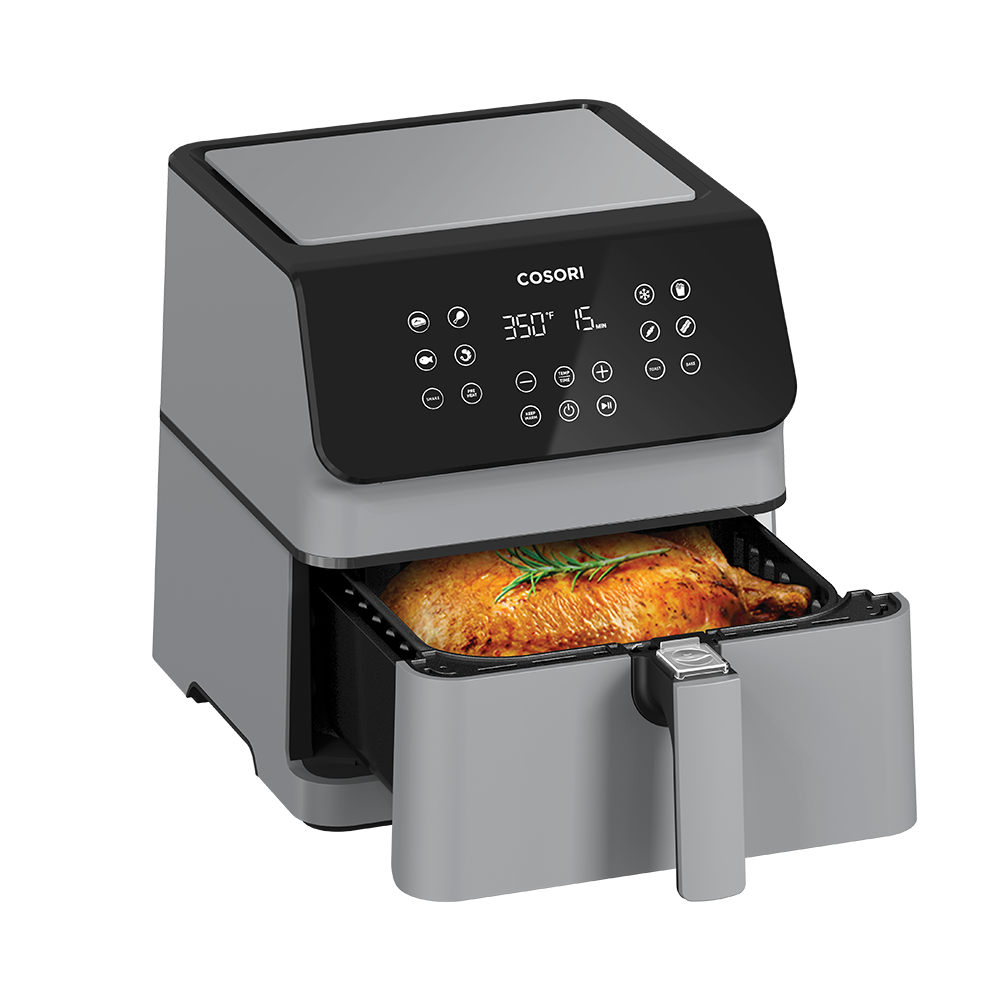 Cosori Grey Pro II 5.8-Quart Smart Air Fryer Available at Retailers